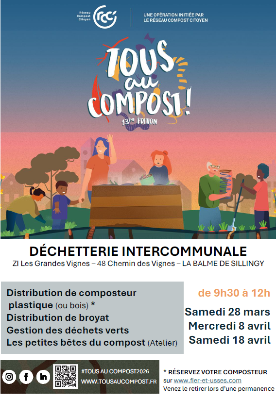 AFFICHE TOUS AU COMPOST