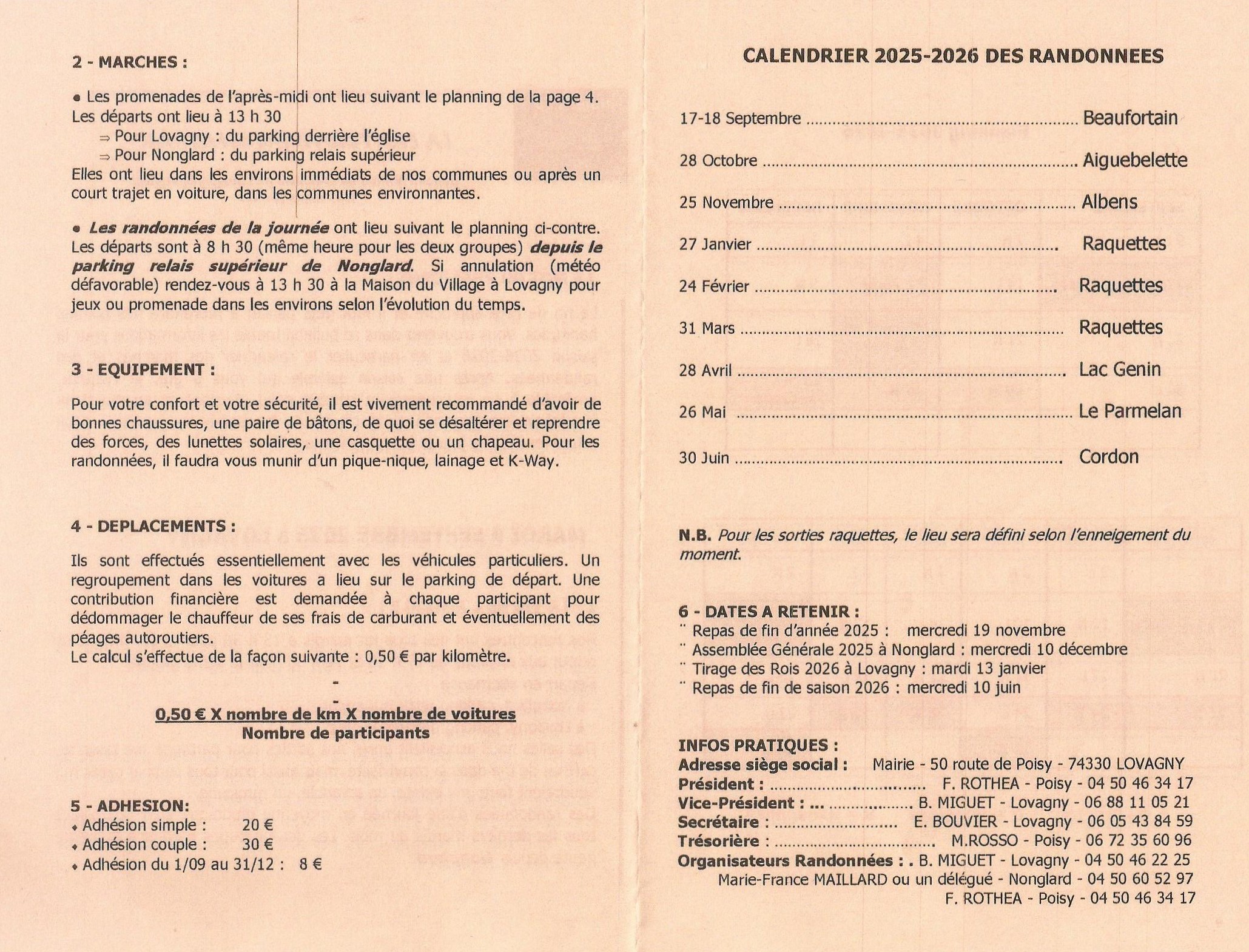 Lanterne du Château N25 2025 2026 Page 2 et 3