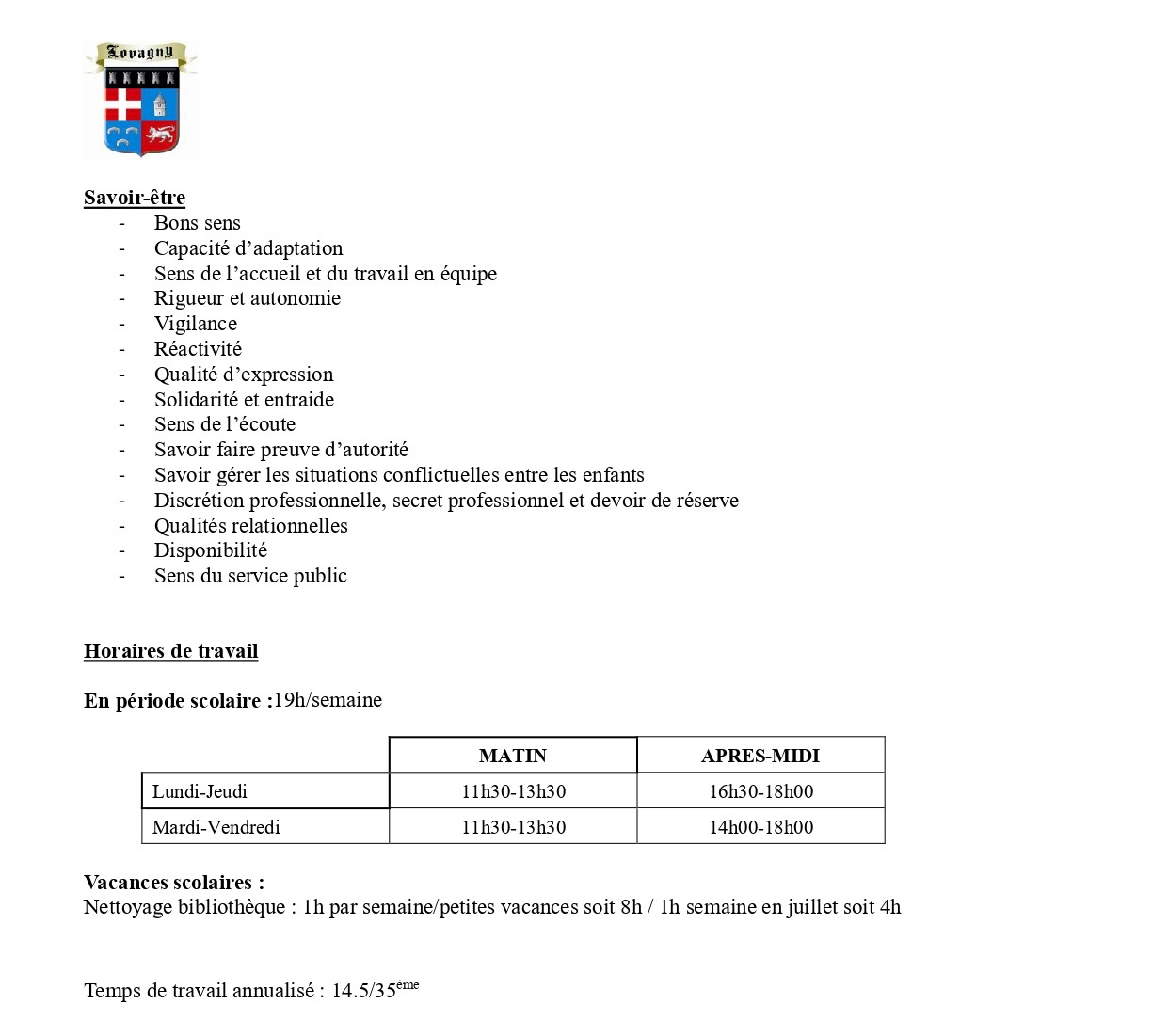 OFFRE EMPLOI AGENT POLYVALENT page 0002